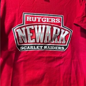 Rutgers Newark Scarlet Raiders Red T-Shirt
